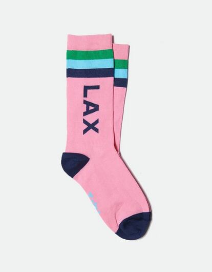 Calcetines de Tibi dedicados al aeropuerto de Los Ángeles.