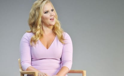 Amy Schumer en una charla en Nueva York.