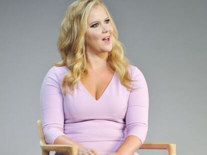 Amy Schumer en una charla en Nueva York.