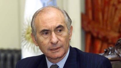 Fernando De la Rúa, presidente de Argentina desde 1999 hasta su renuncia en diciembre de 2001.