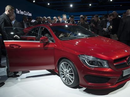 El nuevo Mercedes 2014 CLA-Class.