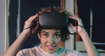 Imagen promocional de Oculus Quest.