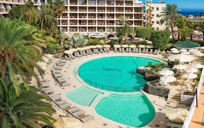 Piscinas del Seaside Sandy Beach, en Gran Canaria.