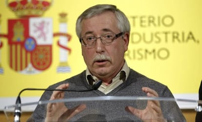 El secretario general de CCOO, Ignacio Fern&aacute;ndez Toxo