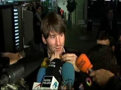 La expedición del Barça regresa tras la decepción de Zúrich