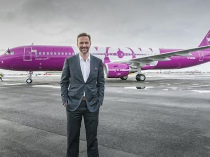 Skúli Mogensen, fundador, CEO y único propietario de la aerolínea islandesa WOW Air.