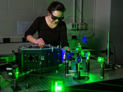 La biofísica Yulia Pushkar trabaja en convertir la fotosíntesis en energía.