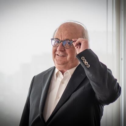 El exgobernador de Morelos, Graco Ramírez, en su hogar, en Ciudad de México, el 7 de mayo de 2024.