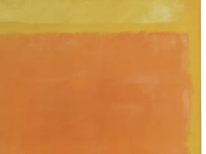 &#039;Untitled (Yellow, Orange, Yellow, Light Orange&#039;) de Rothko.