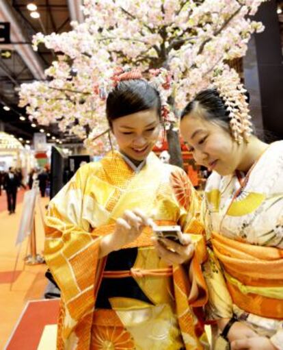 El estand de Jap&oacute;n el pasado mi&eacute;rcoles, d&iacute;a en que se inaugur&oacute; la Feria Internacional de Turismo de Madrid.