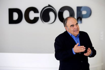 El presidente de Dcoop, Antonio Luque, en una imagen de archivo.