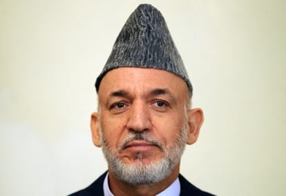 El presidente afgano, Hamid Karzai.