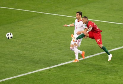 El gol de Ricardo Quaresma contra Irán.