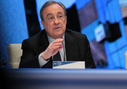 Florentino Pérez, presidente de ACS.