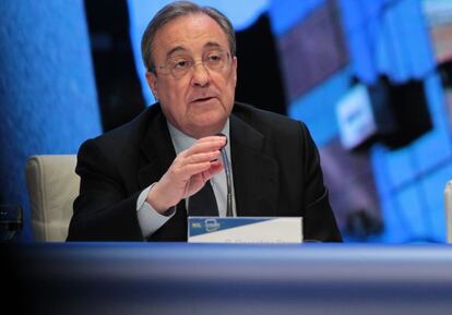 Florentino P&eacute;rez, presidente de ACS.