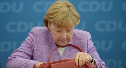 La canciller alemana  Angela Merkel.