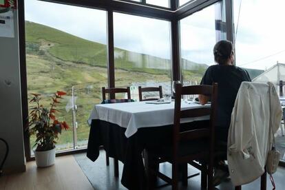 Las vistas del Restaurante Leitariegos