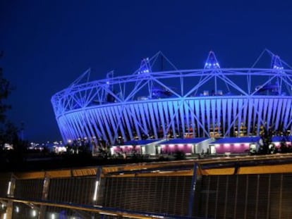 El estadio Olímpico de Londres.