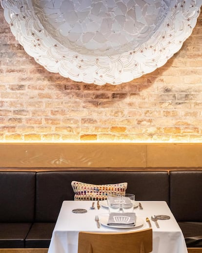 Interior del restaurant La Gormanda, de Carlota Claver.