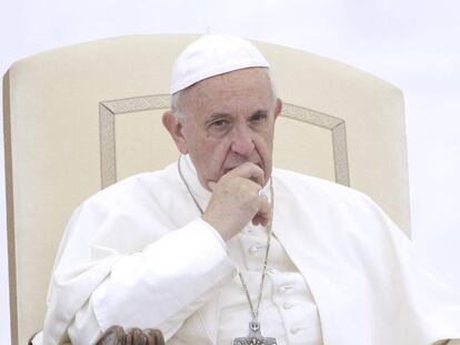 El papa Francisco durante la Audiencia General del pasado mi&eacute;rcoles.