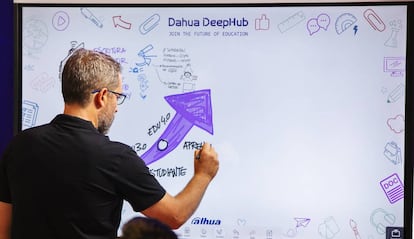 Uso de DeepHub Smart Interactive Whiteboard 