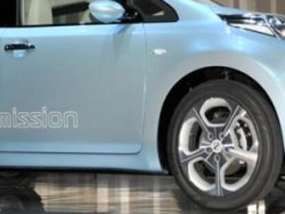 Vehículo eléctrico de cero emisiones , el "Leaf" de Nissan