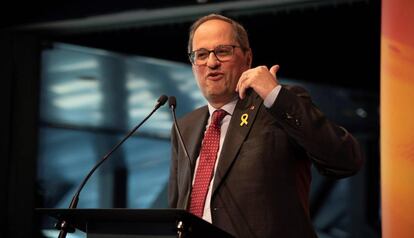El president de la Generalitat, Quim Torra.