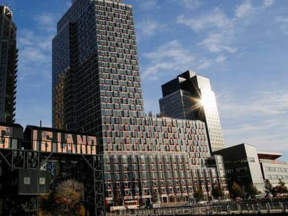 Gantry Plaza State Park, en Long Island City, donde planea Amazon situar la mitad de su segunda sede.