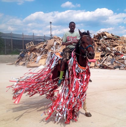 Fotografía de ‘Horse Day', (2014) tomada por Lucia Thomé.