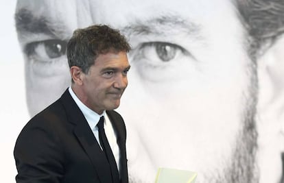 Antonio Banderas, el pasado 23 de septiembre en San Sebastián.