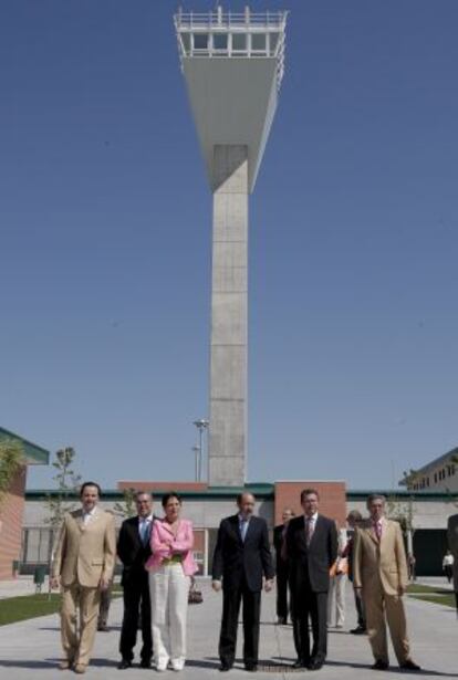 Inauguración de la cárcel de Estremera en julio de 2008.