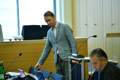 Christian Brückner, suspect for the death of Madeleine McCann, in October 2024 in the German court that acquitted him of several sexual crimes committed in Portugal.