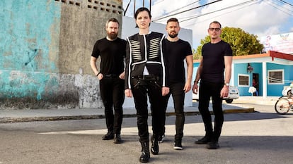 Imagen promocional del grupo irlandés The Cranberries.