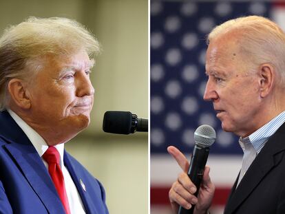 Donald Trump and Joe Biden.