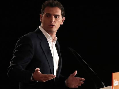 Albert Rivera, en una fotografía de archivo.