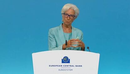 Christine Lagarde, presidenta del BCE