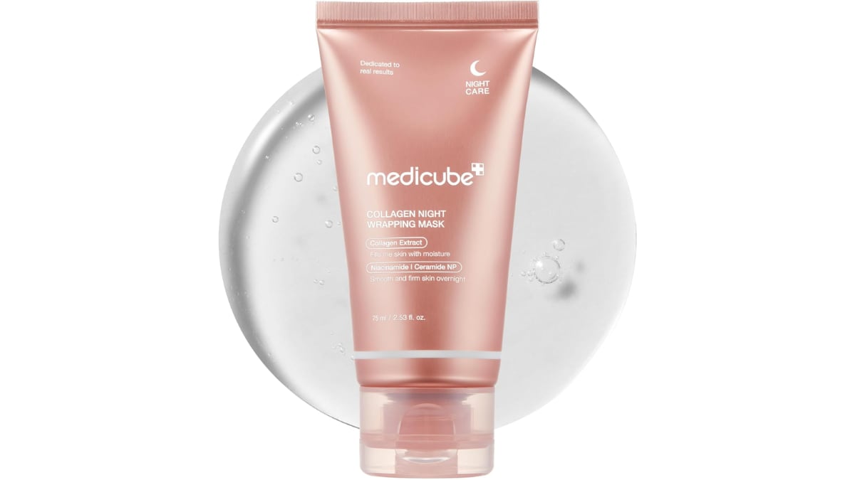 Mascarilla facial de noche de Medicube.
