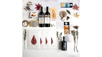 Los mejores regalos gourmet: cesta de productos para toda la familia