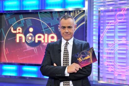 Jordi González, presentador de <i>La noria. </i>