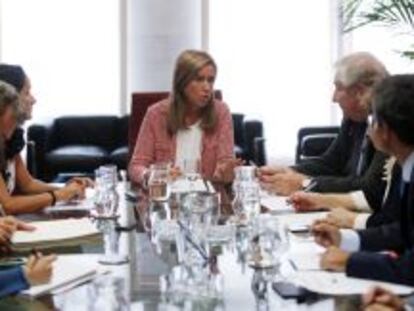 Reunión de la ministra de Sanidad, Ana Mato, con los consejeros autonómicos.