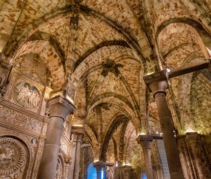 El interior de la catedral del Salvador.