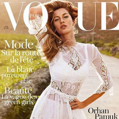 Gisele Bündchen, en la portada de <i>Vogue.</i>