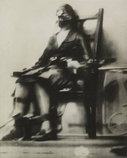 Ruth Snyder electrocutada en la prisión de Sing Sing, Ossining, Nueva York, 1928.