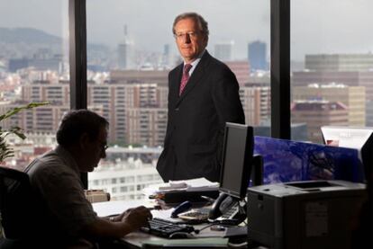 Jérôme Tolot, director de Servicios Energéticos GDF Suez, en las nuevas oficinas de Cofely en Hospitalet de Llobregat (Barcelona).