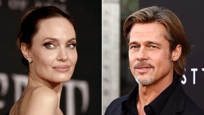 Angelina Jolie y Brad Pitt.