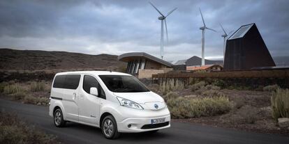 La furgoneta eléctrica Nissan e-NV200, una de las más vendidas del mercado. 