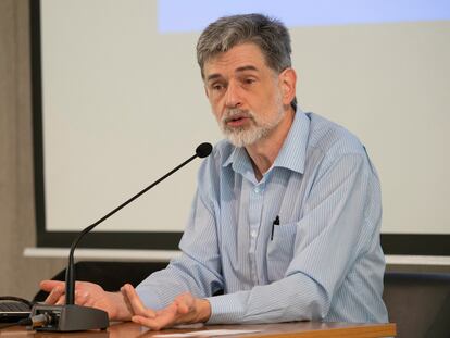 El pediatra Carlos González, en noviembre de 2018, en La Palma. / FUNDACIÓN CAJA CANARIAS