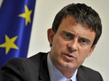 El ministro francés del Interior, Manuel Valls. EFE/Archivo