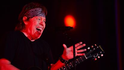 George Thorogood, en un concierto en Coconut Creek (Florida) el pasado febrero.