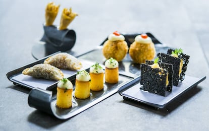 Platos del Vi Cool by Sergi Arola, en el hotel Aguas de Ibiza.